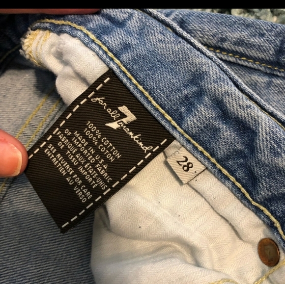 7 For All Mankind 1984 Cropped Boyfriend Jeans - Picture 3 of 6
